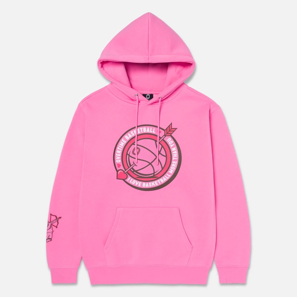 Pink Graphic Hoodie